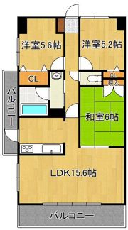 ルネックスIIの間取り画像