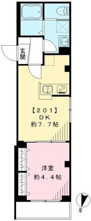 ビバーチェの間取り画像