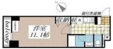 メゾン・ド・ヴィレ日本橋中洲の間取り画像