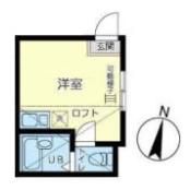 ユナイト寺尾ポールスマイルの間取り画像