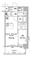 エスリード大阪リブレの間取り画像