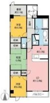 ラフィーネ前橋表町の間取り画像