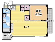 ラムール守口の間取り画像