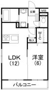 ラヴィベール中島の間取り画像