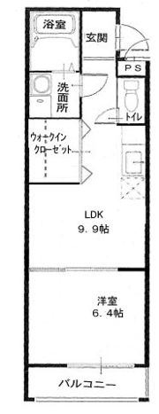 フジパレス吹田サウスの間取り画像