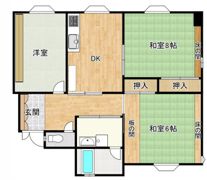 JGS緑丘マンション 別館の間取り画像