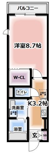 ヴァスタ香里の間取り画像