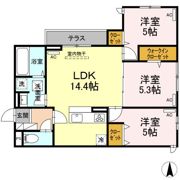 セレスティア南烏山の間取り画像