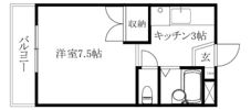 ラウンドストーン枝松の間取り画像