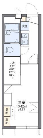 レオパレスステラート大洲の間取り画像