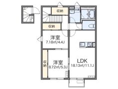 レオパレススカイの間取り画像