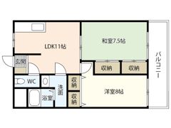 Y’z B．L．D．大町東の間取り画像