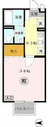 ハイネス岡本の間取り画像