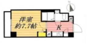 S-RESIDENCE難波EASTの間取り画像