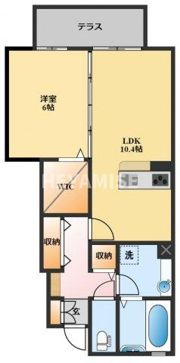 ドミール久原の間取り画像