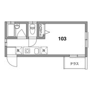 コリーヌ品川の間取り画像