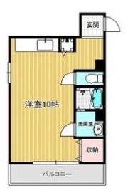 オークハウス四谷の間取り画像