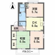 Pomme de Pin A棟の間取り画像