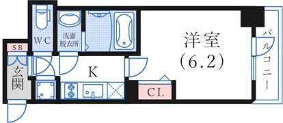 アドバンス神戸セラフィムの間取り画像