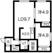 プーピエンタtommyの間取り画像