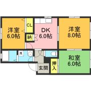 EBISUハイツの間取り画像