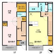 カラコレスの間取り画像