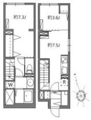 ソラシアレジデンス学芸大学Ⅱの間取り画像