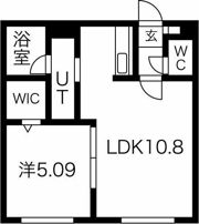 パークアベニュー北広島の間取り画像