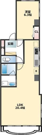 守山グリーンハイツの間取り画像