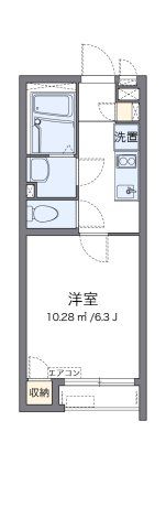 クレイノFERIOの間取り画像