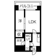 アスール江坂3rdの間取り画像