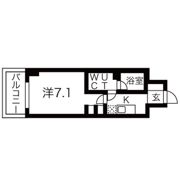 ミュプレ江坂の間取り画像