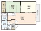 SOUTH VILLAGE A棟の間取り画像