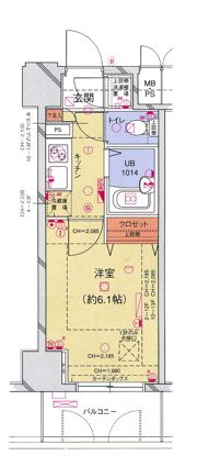 菱和パレス大森の間取り画像