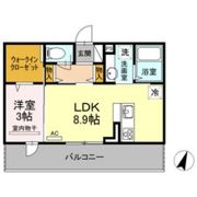 ボヌール Fの間取り画像