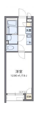 クレイノ桜ソレイユの間取り画像