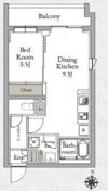 Live Casa千鳥の間取り画像