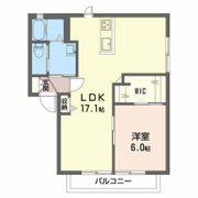 コーポ松浦Ⅱの間取り画像