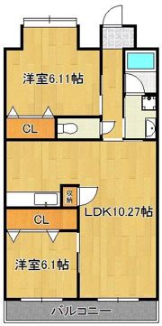 リード大手町の間取り画像