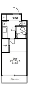 ルミエール西荻 402号室の間取り画像