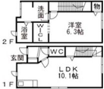 D－BOX山室の間取り画像