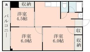 レジデンス井島の間取り画像