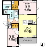 (仮)D-ROOM瑞江の間取り画像