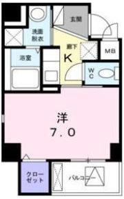 エクルベージュ入増Ⅱの間取り画像