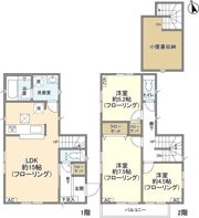 Kolet分倍河原の間取り画像