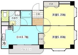 クレストの間取り画像