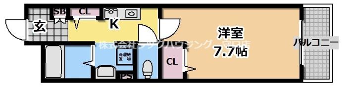 GMガーデン寺方の間取り画像