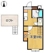 パンシオン ヴィラ プランテ E棟の間取り画像