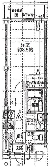 GENOVIA原木中山の間取り画像