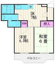 ライトパレスT（ティー）の間取り画像